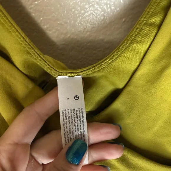 Lululemon Nulu Cross Front Yoga Bra - Picture 4 of 5